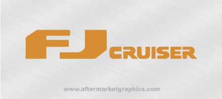 Toyota FJ Cruiser Decals - Pair (2 pieces)